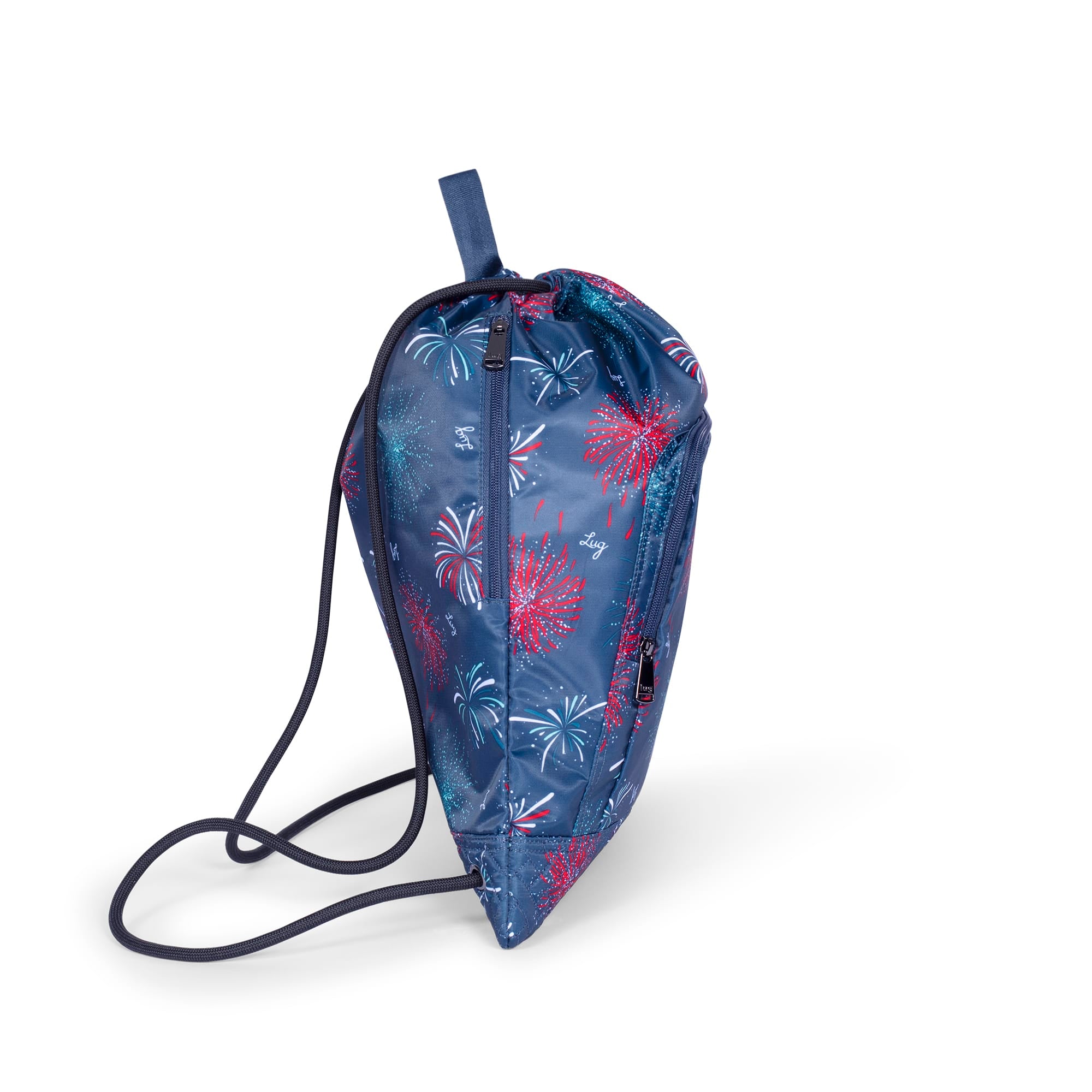 Jumping Jack Drawstring Backpack - FIREWORK NAVY - JumpingJack_FireworkNavy_03